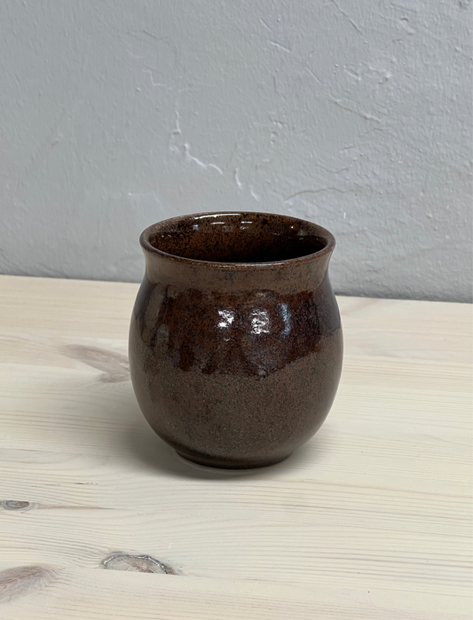 Mugg utan öra - brun