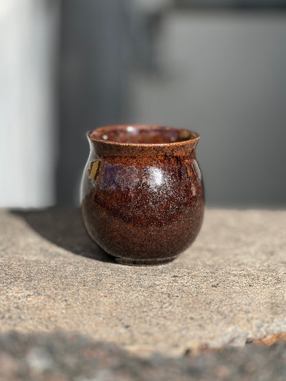 Mugg utan öra - brun