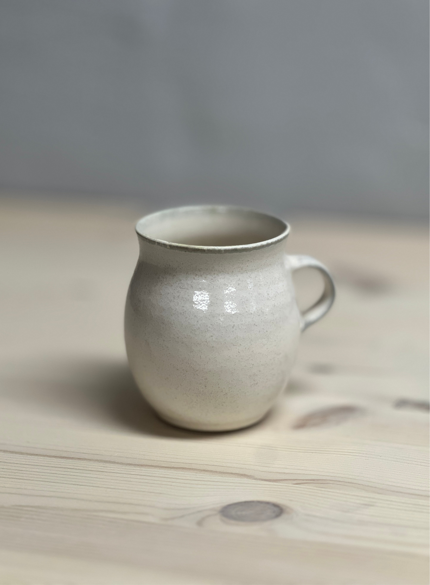 Mugg med öra - vit